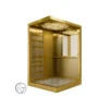کابین آسانسور استیل طرح آراد